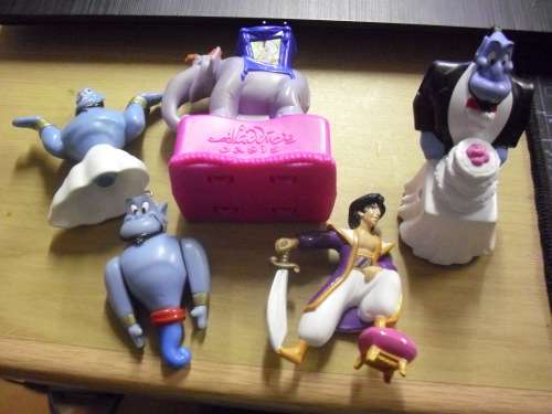 Disney - Aladdins Toys Various lot of 5