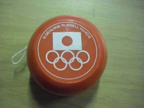 VINTAGE RUSSEL COKE YO-YO - LONG SPINNER - MADE IN THE PHILIPPINES