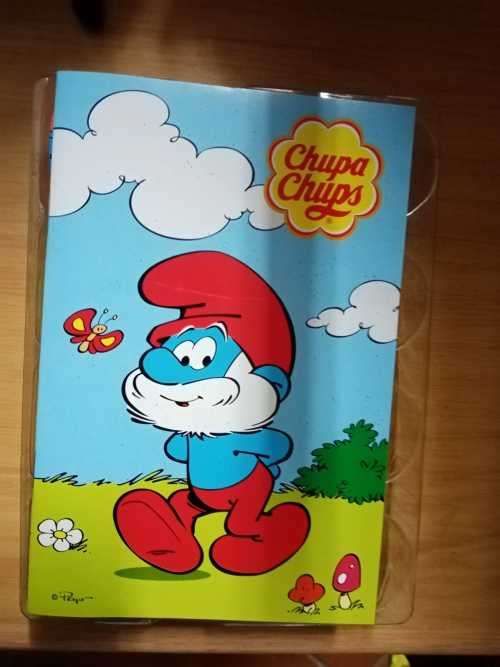 the SMURFS - 8 Markers - Chupa Chups