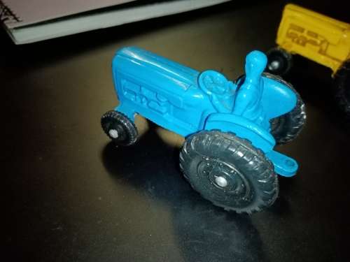 TOMTE LARDAL - TRACTORS - LOT OF 3 (colour variations) and 1 Trailer