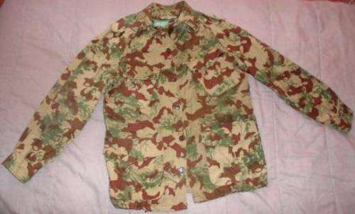 OLD SAP TASK FORCE CAMO JACKET WITH REMOVABLE WOOL LINER - DATED 1981, Size M.