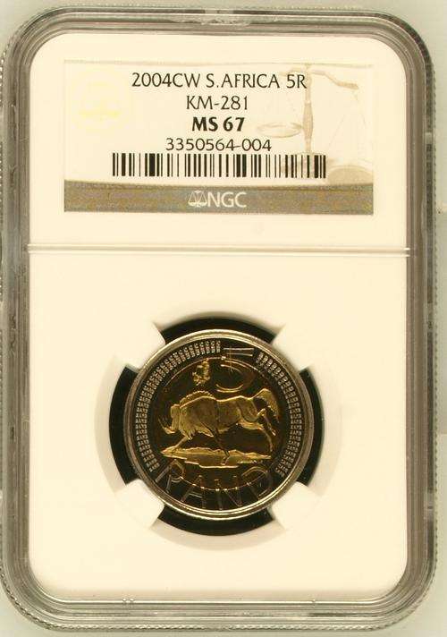 MS67 - 2004 CW OOM PAUL MINT MARK R5 NGC MS67