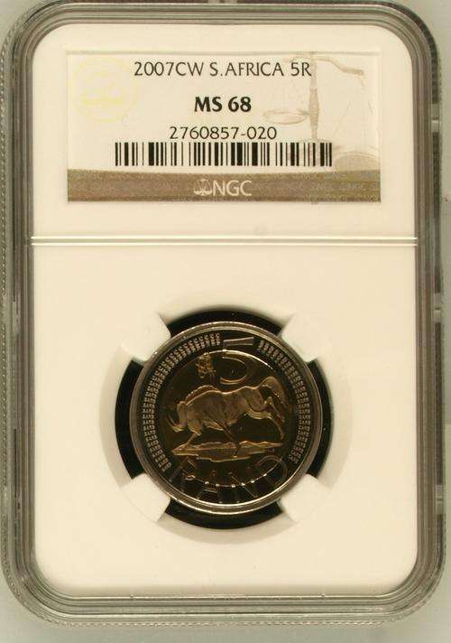 MS68 - 2007 CW OOM PAUL MINT MARK R5 NGC MS67