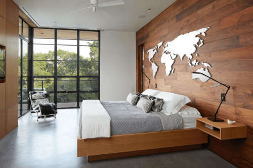 19-piece Perspex Wall World Map