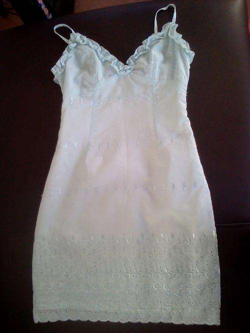 blue cocktail dress size 32