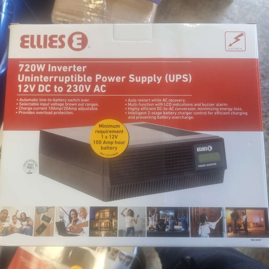 BRAND NEW ELLIES 720W UPS INVERTER