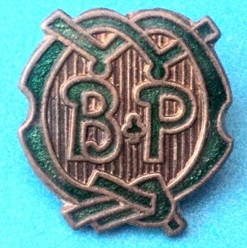 Vintage BP lapel pin badge!!