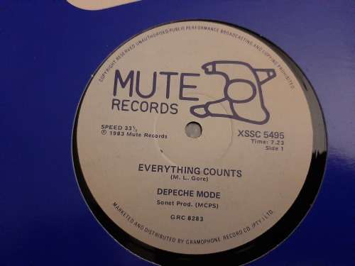 depeche mode long play LP