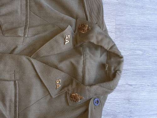 SADF bunny jacket from the 1960