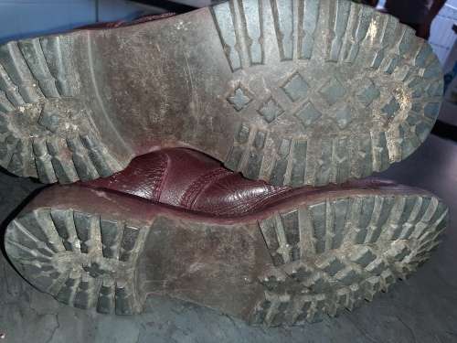 SADF issue combat boots