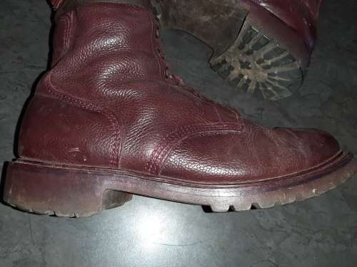 SADF issue combat boots