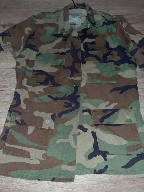 american woodlands camo field jacket