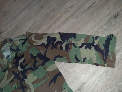 american woodlands camo field jacket