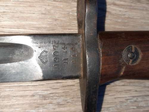 bayonet 1907..