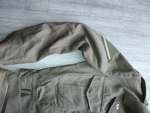 SADF bunny jacket n pants (from the 1970s)