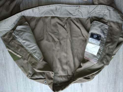 SADF bunny jacket n pants (from the 1970s)