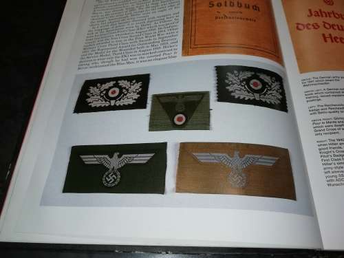 Ww2 German army regalia book