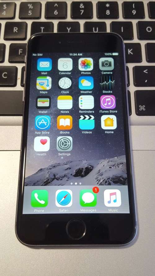 iPhone 6 64GB Space Gray {Good condition} (6 Month Warranty)