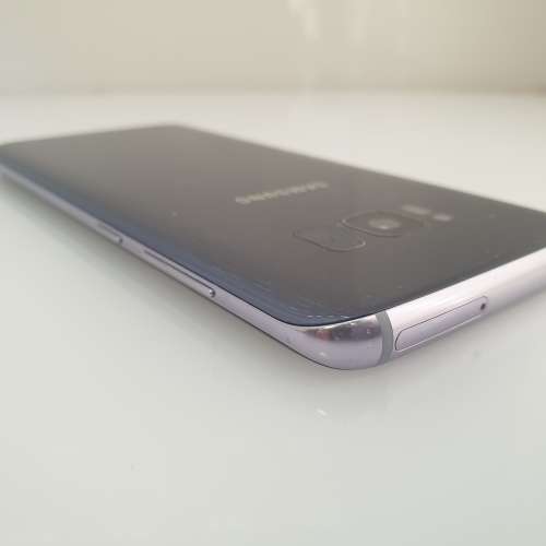 Samsung Galaxy S8 64GB Orchid Grey Screen Cracked