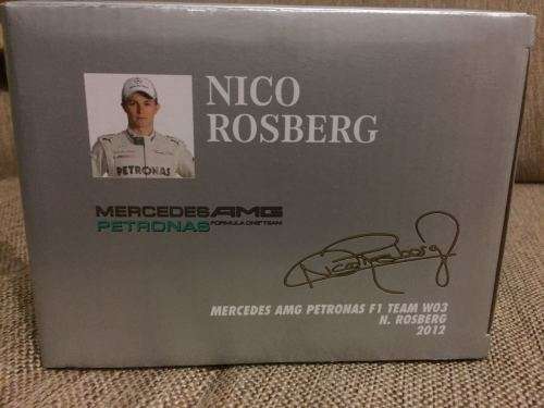 MERCEDES PETRONAS AMG F1 W003 NICO ROSBERG