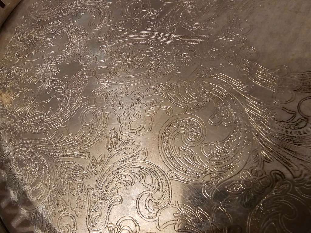 Tray Silver A1 Plated gallery tray