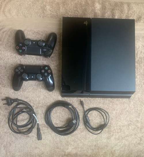 Sony Playstation 4 with 2 Original Controllers