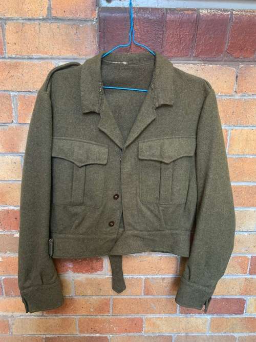 WW2 Style Dutch Army Battledress Jacket 1960