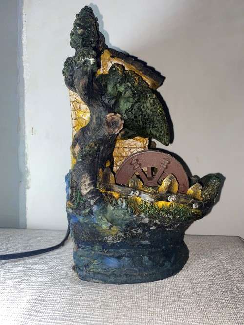 Beautiful Water Feature with Pump.