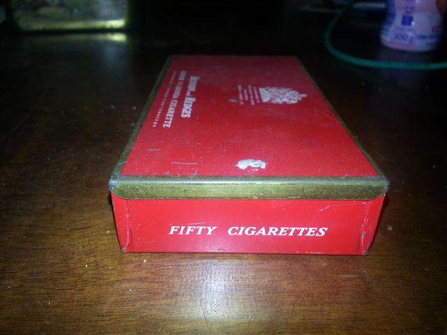 Benson and hedges Red Cigarette tin