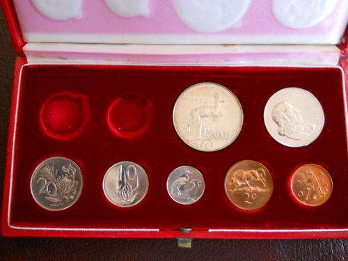 1966 Broken Proof Set, Gold Coins Not Present