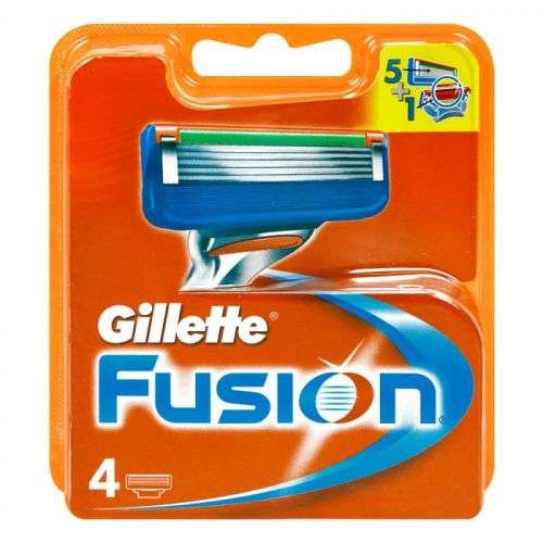 GILLETTE FUSION SHAVING BLADES