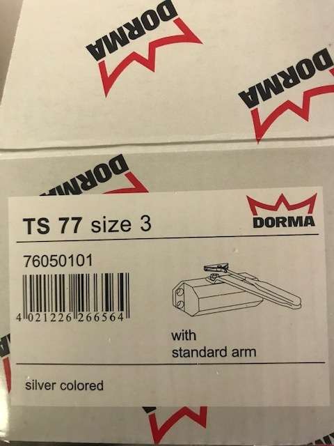 DORMA TS77 DOOR CLOSER (BRAND NEW)