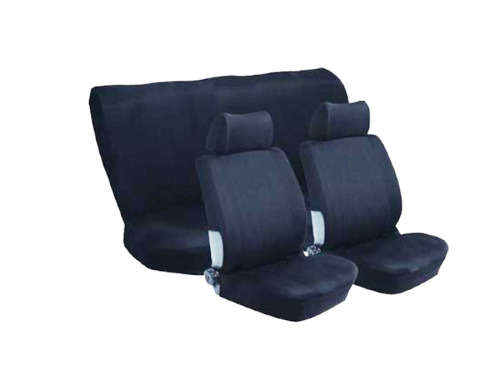 Stingray Nexus 6pc Full Car Seat Cover Set (Black)