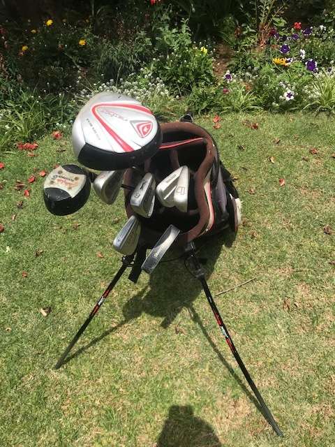 9 PIECE BOBBY LOCKE SLAZENGER GOLF SET