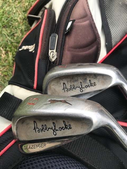 9 PIECE BOBBY LOCKE SLAZENGER GOLF SET