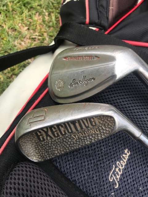 9 PIECE BOBBY LOCKE SLAZENGER GOLF SET