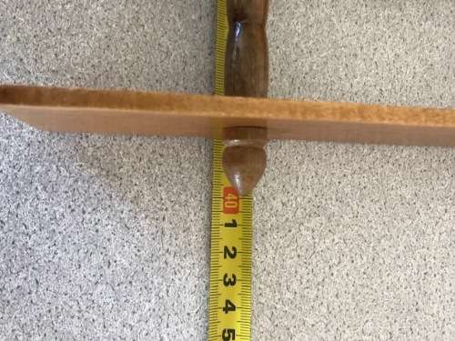 LOW START - 5 TIER ORIENTAL STYLED WOODEN WALL SHELVES - 10 AVAILABLE