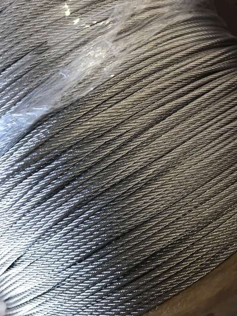 1000 METER ROLL OF 2mm STAINLESS STEEL WIRE ROPE