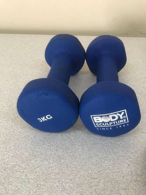 UFC WEIGHTED VEST PLUS SET OF 3KG DUMBELLS