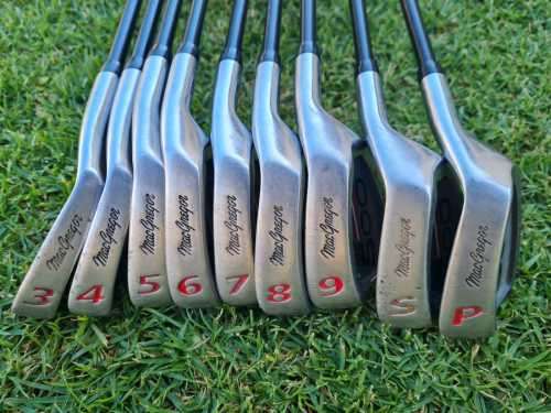MACGREGOR MC500 GRAPHITE SHAFT GOLF CLUB SET - 9 PIECE - IMMACULATE CONDITION - DONT MISS OUT