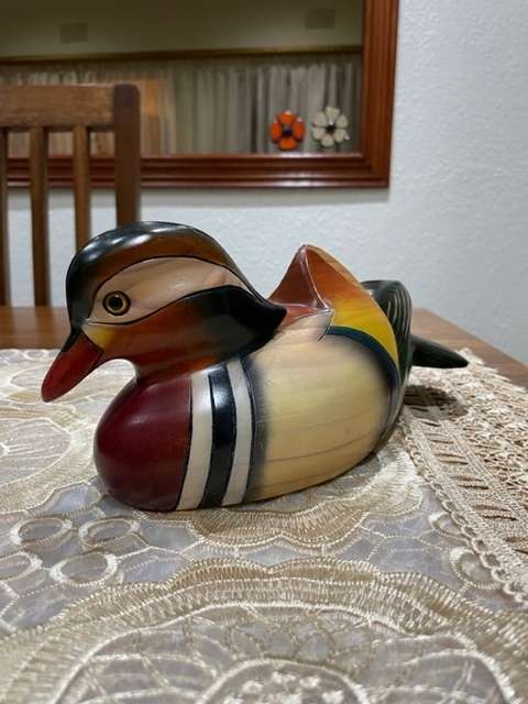 STUNNING LIMITED EDITION - LARGE FEATHERS GALLERY - MANDARIN DUCK