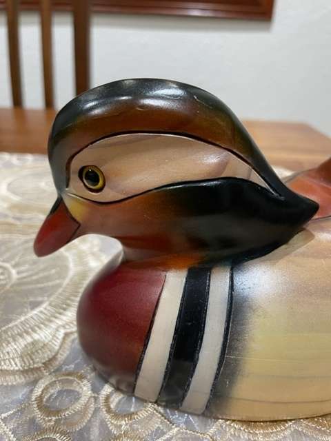 STUNNING LIMITED EDITION - LARGE FEATHERS GALLERY - MANDARIN DUCK