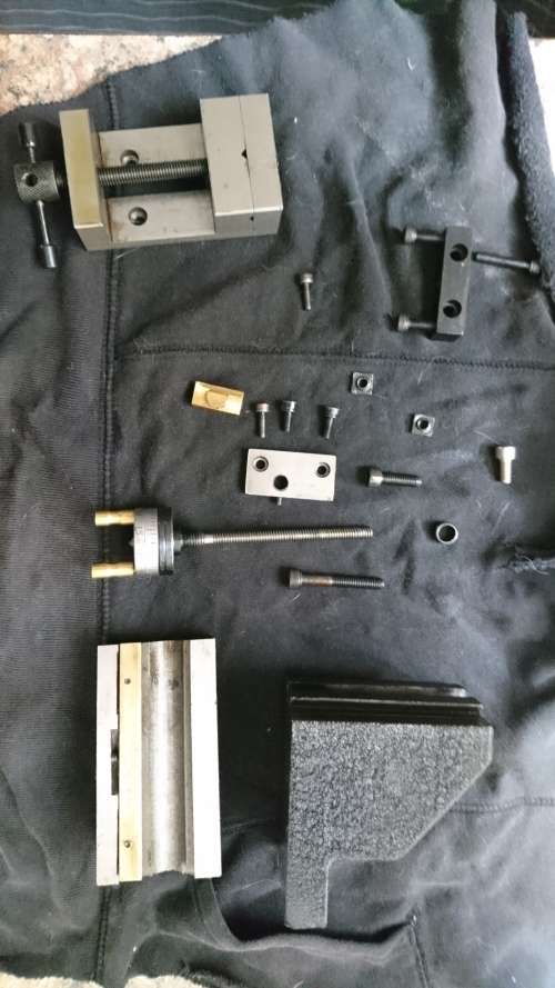 Tool Post Lathe Mini Milling Vertical Slide Bed Size 95mm x 50 mm