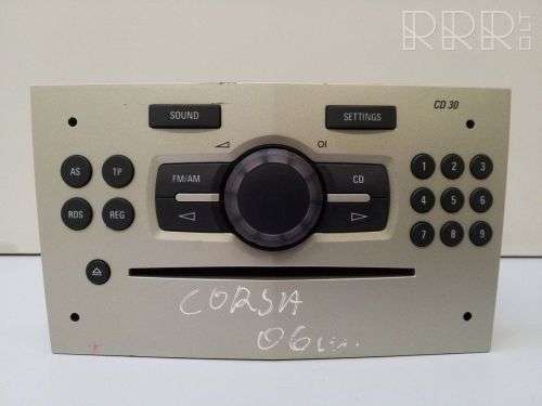 OPEL CORSA D RADIO FRONT FACE ONLY WITHOUT HEAD UNIT R500
