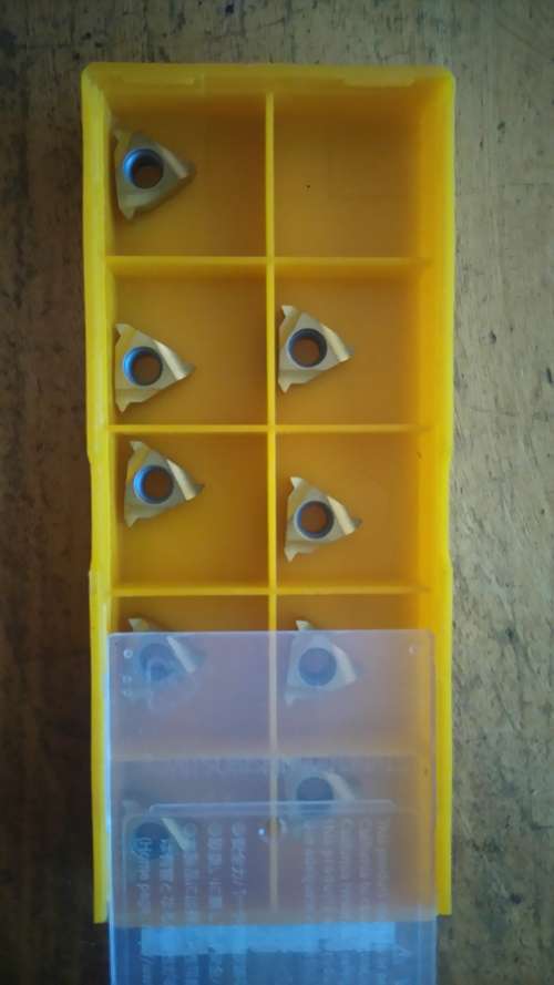 MITSUBISHI MMT11IR AG60 Carbide Inserts X 8 LOOSE INSERTS R75