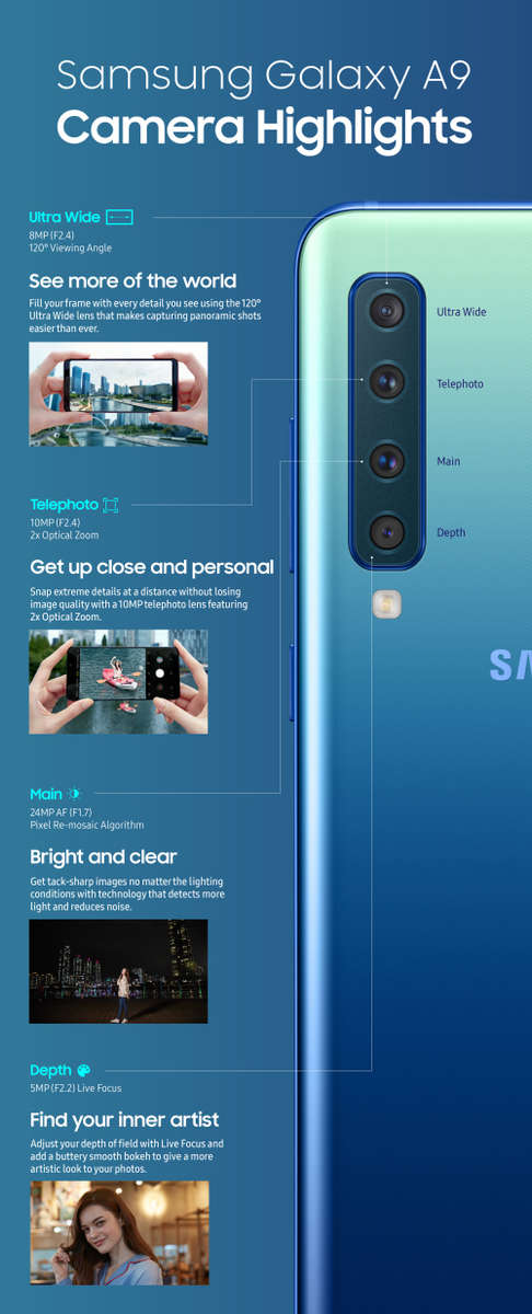 Samsung A9 (2018) brand new + (free shipping)