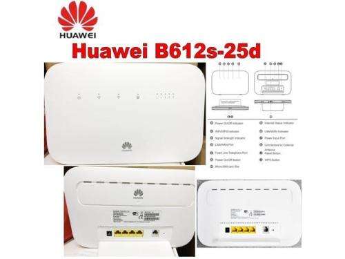WEEKEND PRICE DISCOUNT!!! Huawei B612-25d 4G LTE Cat6 300Mbs Router (FREE STD SHIPPING*)