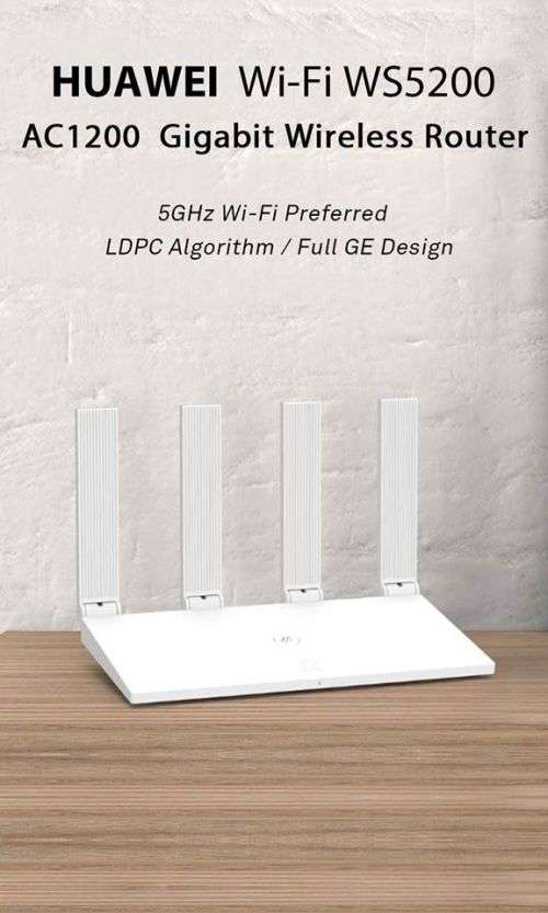 REDUCED PRICE Huawei WS5200 AC1200 Gigabit Wireless Router extender (FREE STD DELIVERY)