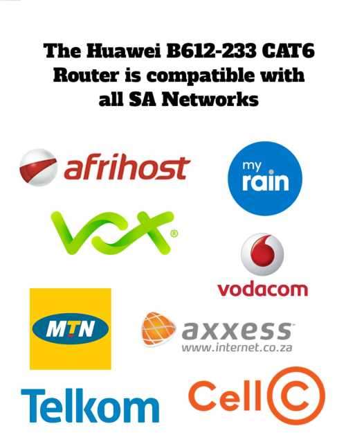 24h DISCOUNTED OFFER | Huawei B612-233 4G LTE Cat6 300Mbs Router (FREE STD SHIPPING)