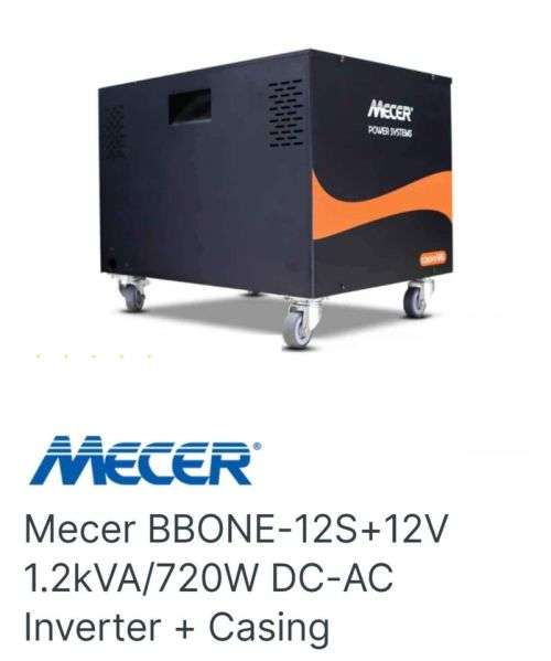 Discounted offer! Mecer BBONE-012S with 1200VA 720W Inverter